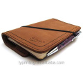 Hochwertiges PU Leder Notebook Geschenk Notebook Leder Diary Book Druck